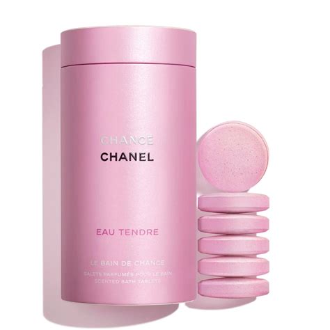 chanel eau tendre bath tablets